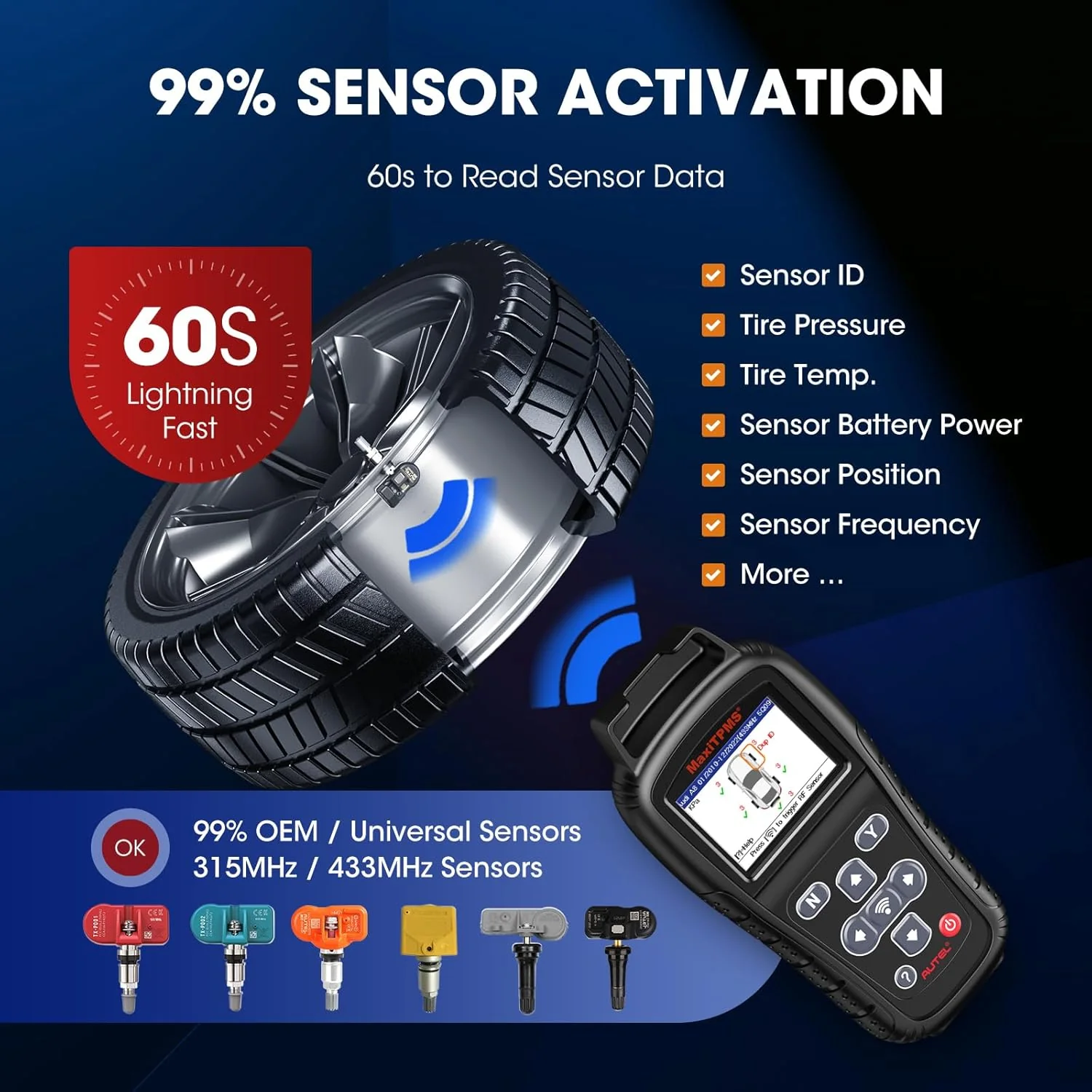 MaxiTPMS TS408S - Image 6